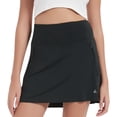 thumbnail image 1 of Pro X Gear 17" Women Golf Skirts High Waisted Tennis Skirt with Pockets Athletic Workout Casual Skort for Sports Running Pickleball, Black, X-Small, 1 of 7