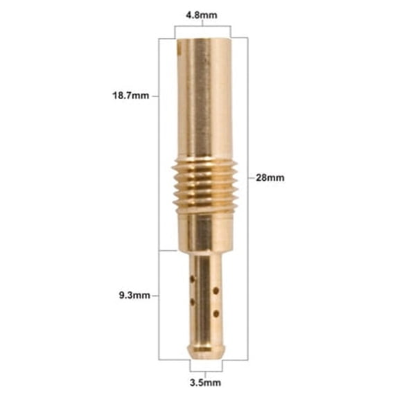 Pro X N424-21 Series Keihin Pilot Jet 75 Compatible With Gas Gas EC 300R Six Days 2019