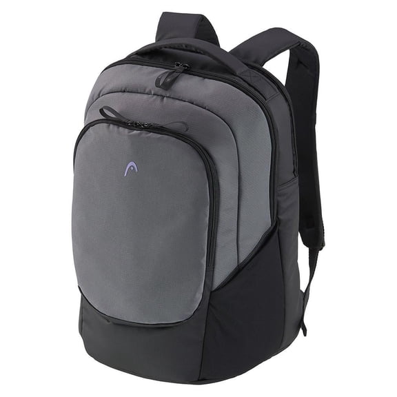HEAD Pro X Backpack 30L Tennis Bag - Holds 2 Racquets, Shoe Compartment, Wide Opening Access, Adjustable Water Bottle Pocket, Recycled Materials, Urban Travel Sports Bag