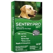 Sentry Pro XFT Squeeze-On Dogs Over 61 lbs. Flea & Tick Treatment, 3 Month Supply