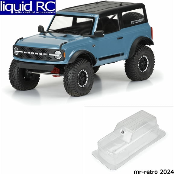 Pro-Line 356900 1:10 2021 F0RD Bron Clear Body Set 11.4 : Crawlers