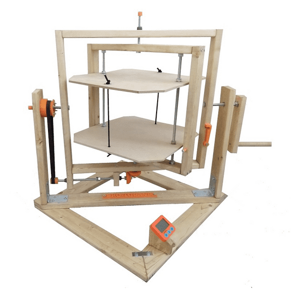 Pro-tocast Manual Rotocaster with 12" Plates