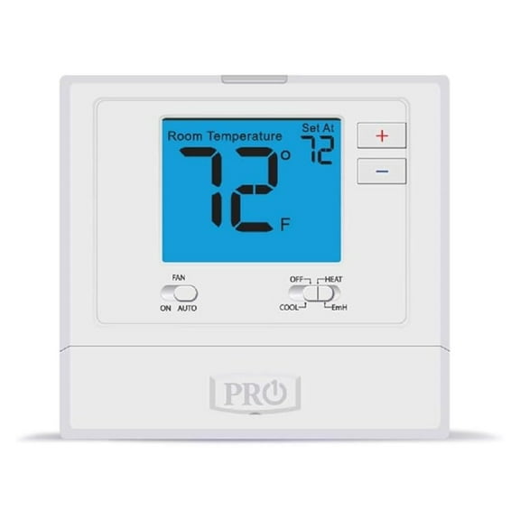 Pro1 T721 Non-Programmable 2H/1C Heat Pump Thermostat , Blue