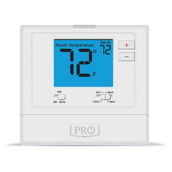 Pro1 T721 Non-Programmable 2H/1C Heat Pump Thermostat , Blue