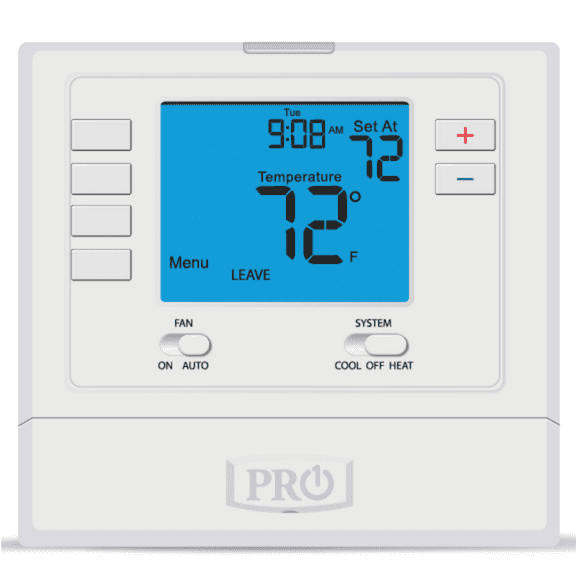 New Pro1iaq T715 7 Day or 511 or Non-Programmable Digital Thermostat - 24V - 2H 2C - .5 lbs