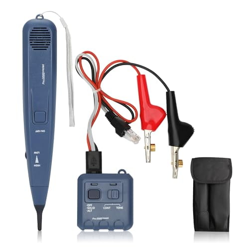 Pro3000 Tone Generator and Probe Kit, Toner Electrical Tool, Wire Toner and Probe Kit, Handheld Telephone Line Finder with SmartTone Technology$$other