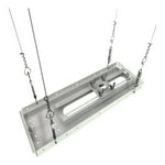 QualGear QG-PRO-PM-SCA-W Pro-AV Suspended Ceiling Adapter for 1.5" NPT Threaded Pipe, Projector Accessory
