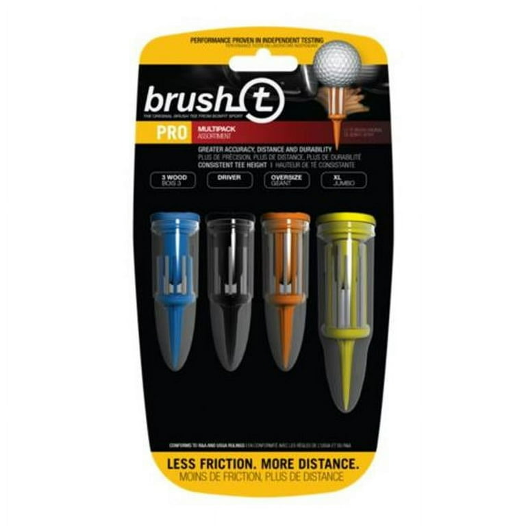 ProActive Sports Brush-T 4 pack (Wood- Driver- Oversize- XLT