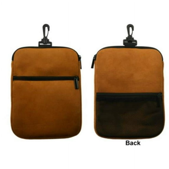 ProActive Sports SVP411 Premium Microfiber Suede Valuables Pouch in Camel