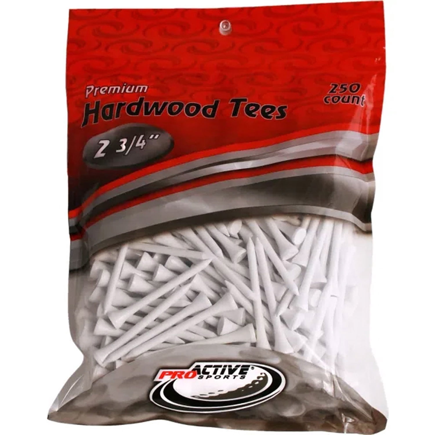 ProActive Sports Golf Hardwood White Golf Tees New - Walmart.com
