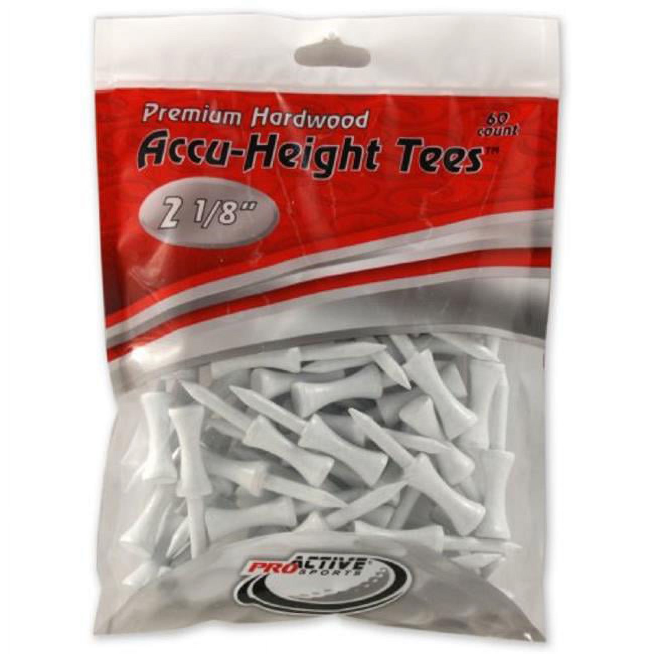 ProActive Sports TESTEP218 Accu-Height Tees 2 1/8'' 60/Pack - Walmart.com