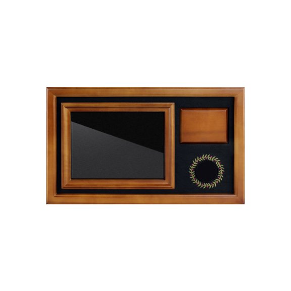 ProActive Sports Wood Memorable Moments Golf Ball and Scorecard Display (15.75 x 9.25)