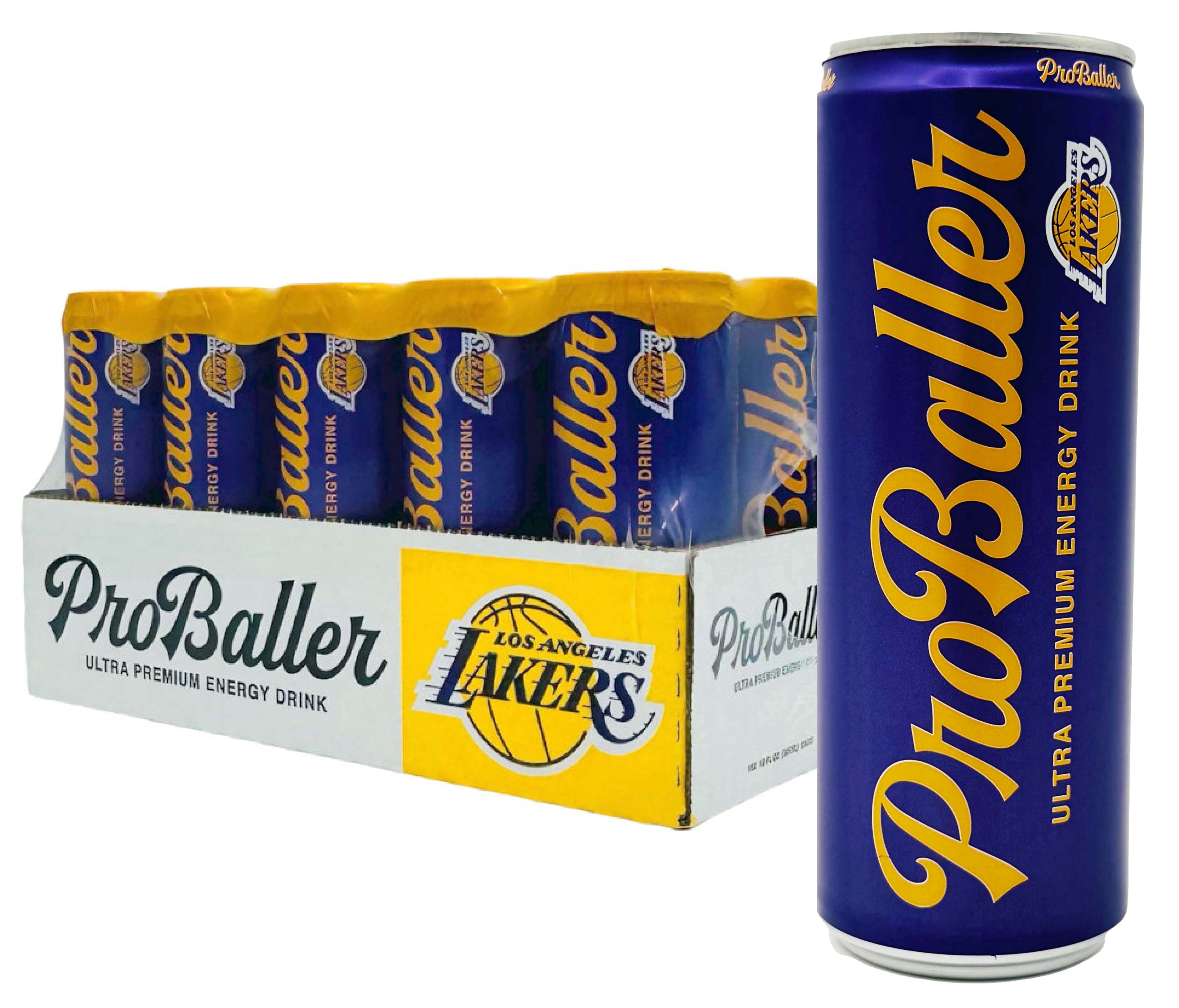 ProBaller Ultra Premium Energy Drink Los Angeles Lakers