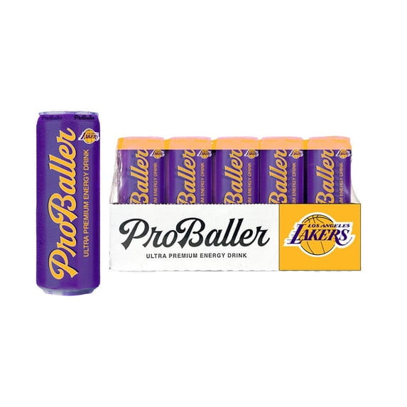 ProBaller Ultra Premium Energy Drink Los Angeles Lakers