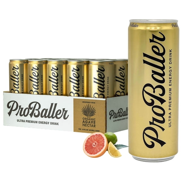 ProBaller Clean Energy Drink, NSF Certified for Sport, Original Classic