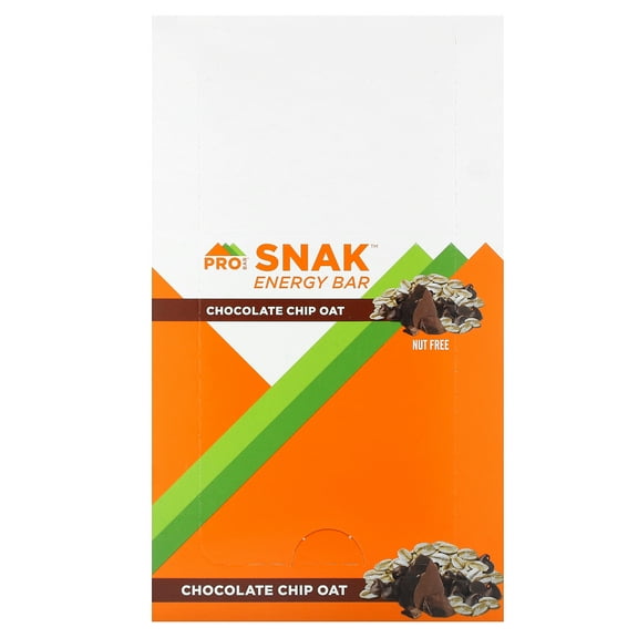 ProBar Snak, Energy Bar, Chocolate Chip Oat, 12 Bars, 1.6 oz (45 g) Each