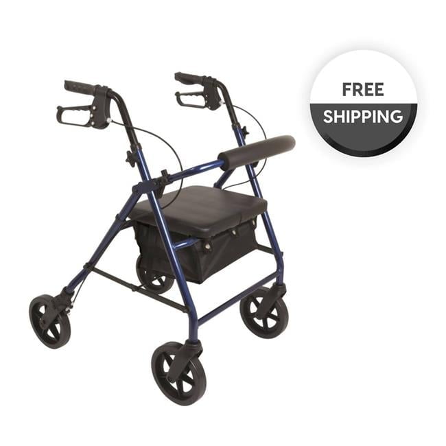 ProBasics Aluminum Rollator, Blue ProBasics Aluminum Rollator, Blue