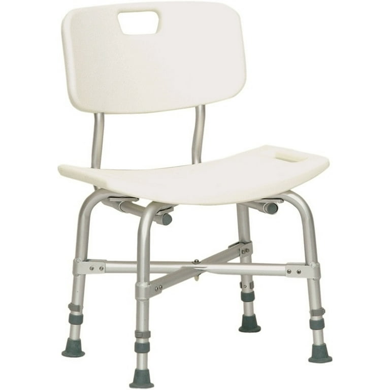 ProBasics Bariatric Shower Chair with Back 550lb Weight Capacity