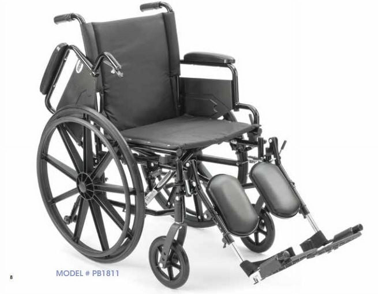 ProBasics K4 Wheelchair with Elevating Legrests 16x16 1 Each / Each
