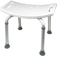 ProBasics Shower Chair without Back, 250lb Weight Capacity