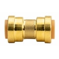 thumbnail image 1 of ProBite LF811R Straight Coupling Fitting 0.5" Push-to-Connect Lead-Free Brass, 1 of 1