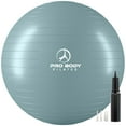 thumbnail image 1 of ProBody Pilates Ball Exercise Ball for Stability, Therapy Ball Workout Ball or Birthing Ball for Pregnancy (Mist, 65 cm), 1 of 8