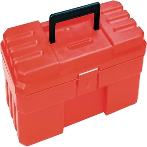 ProBox Plastic Toolbox for Tools, Hobby or Craft Storage, Model 09912, Red