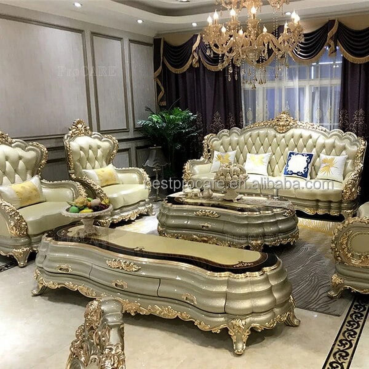 ProCARE classic Luxury champagne golden modern antique European royal