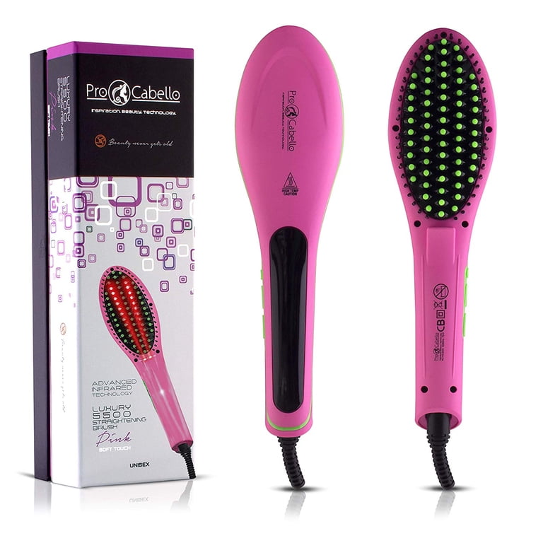 ProCabello Hair Straightener Detangling Brush Ceramic  display picture 2