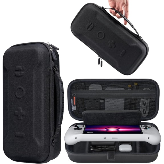 ProCae Portfolio Buine Padfolio Folder with Zipper, Conference Meeting Executive File Legal Document Organizer Pocket Letter ize A4 Writing Pad Notepad -Black