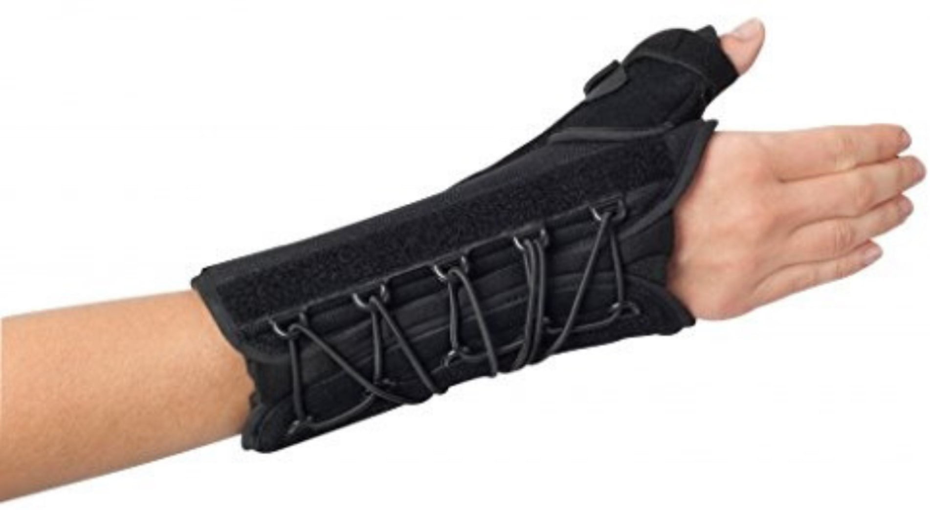 ProCare 79-87490 Quick-Fit WTO Wrist/Thumb Support Splint, Left