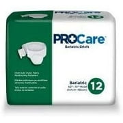ProCare Adult Brief Tab Closure 2X-Large Disposable Heavy Absorbency, CRB-017 - Case of 48