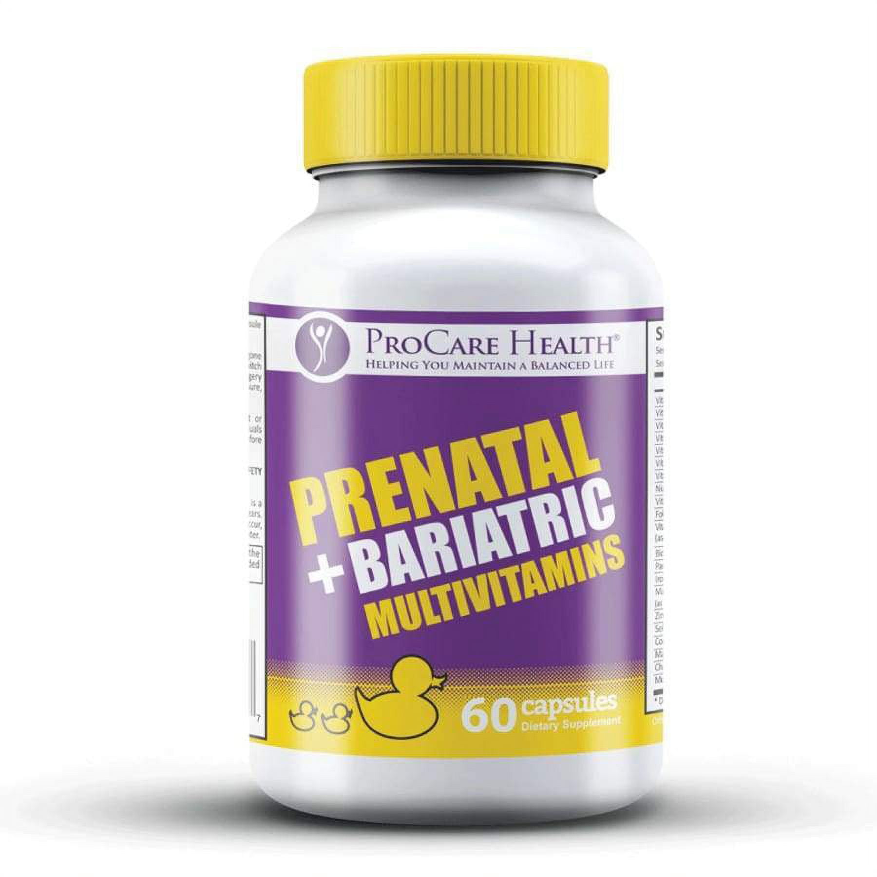 ProCare Health Bariatric Multivitamin Capsule + Prenatal Size: 30-Day Supply