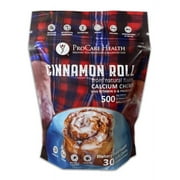 ProCare Health Calcium Soft Chew 500mg - Cinnamon Roll Size 30 Count