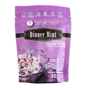 ProCare Health Calcium Soft Chew 500mg - Dinner Mint Size 60 Count