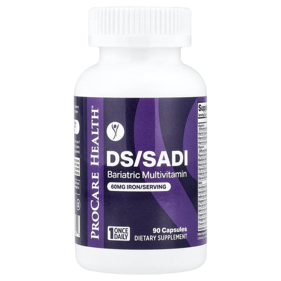 ProCare Health DS/SADI Bariatric Multivitamin, 90 Capsules
