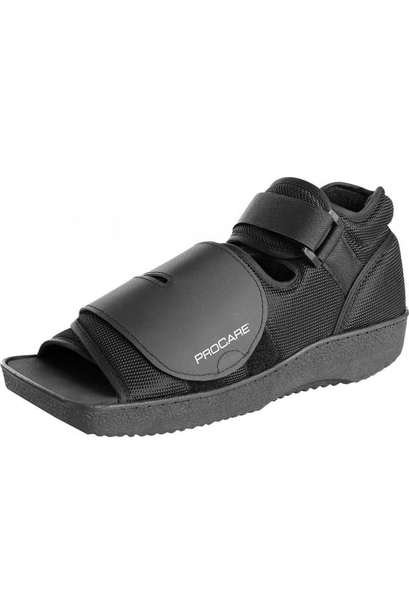 Post-Op Shoe, Unisex, X-Large (Male 12.5 and Up/Female 13.5 and Up), Black, 1 Count