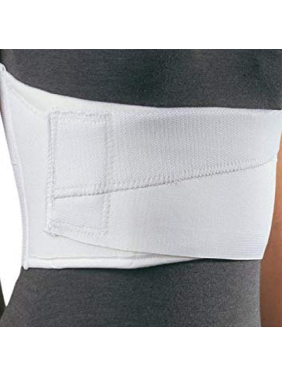 Rib Belt One Size Braces, White, 1 Count