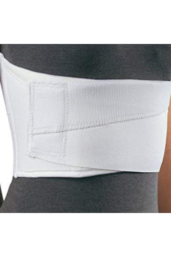 Rib Belt One Size Braces, White, 1 Count