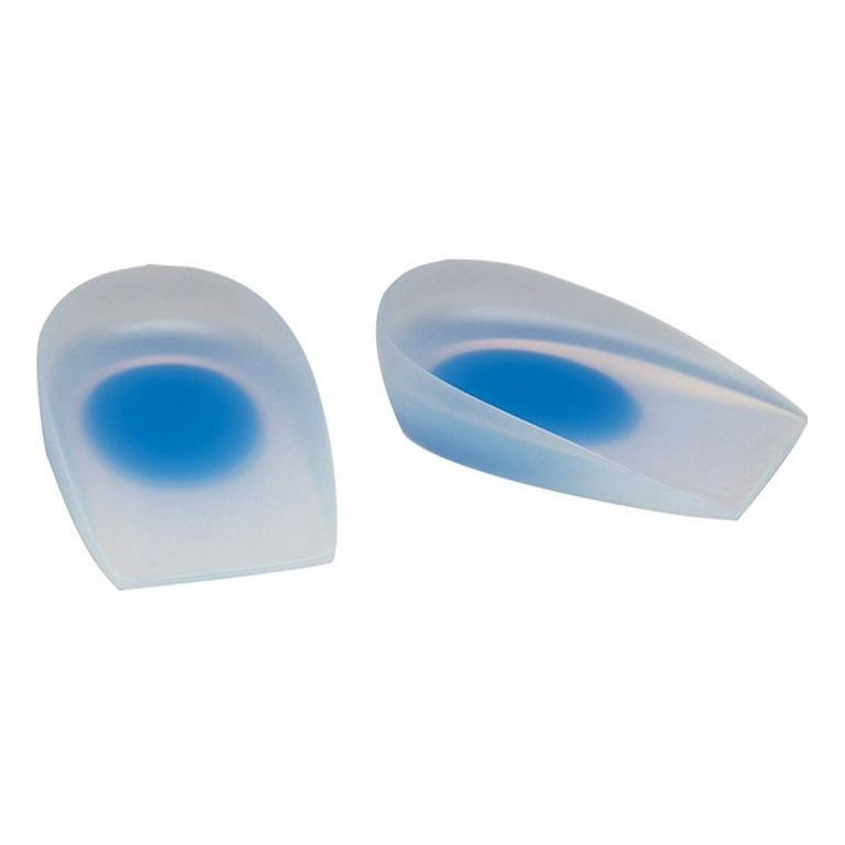 ProCare Silicone Heel Cup Inserts, 1 Pair, Large/X-Large (Shoe Size: Men's  9.5+ / Women's 10+)