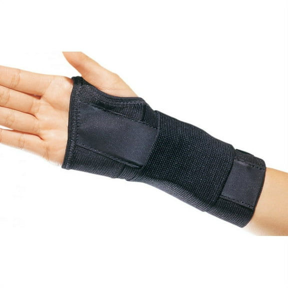 ProCare Wrist Brace CTS Contoured Aluminum / Cotton / Elastic Left Hand Black X-Large - 79-87168