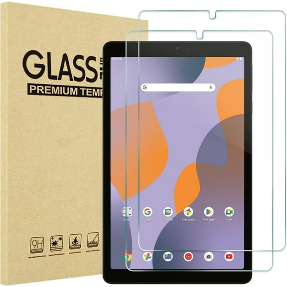 ProCase 2 Pack Tempered Glass Screen Protector for Onn 8" Tablet Gen 4 2024/Onn 8" Kids Tablet 2024