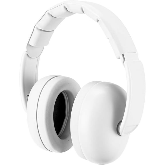 ProCase Baby Ear Protection for up to 36 Months, Lightweight Noise Cancelling Headphones for Infant Newborn Toddler Autism, Soft Sound Blocking Hearing Protection Earmuffs for Sleep Airplane -White
