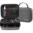 thumbnail image 1 of ProCase Barber Supplies Hard Hair Clippers Case, Hair Cutting Tool Accessories Storage Bag-Carbon, 1 of 7