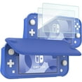 thumbnail image 1 of ProCase Flip Cover for Nintendo Switch Lite with 2 Pack Tempered Glass Screen Protectors, Slim Protective Case with Magnetically Detachable Front Cover for Nintendo Switch Lite 2019 -Blue, 1 of 8