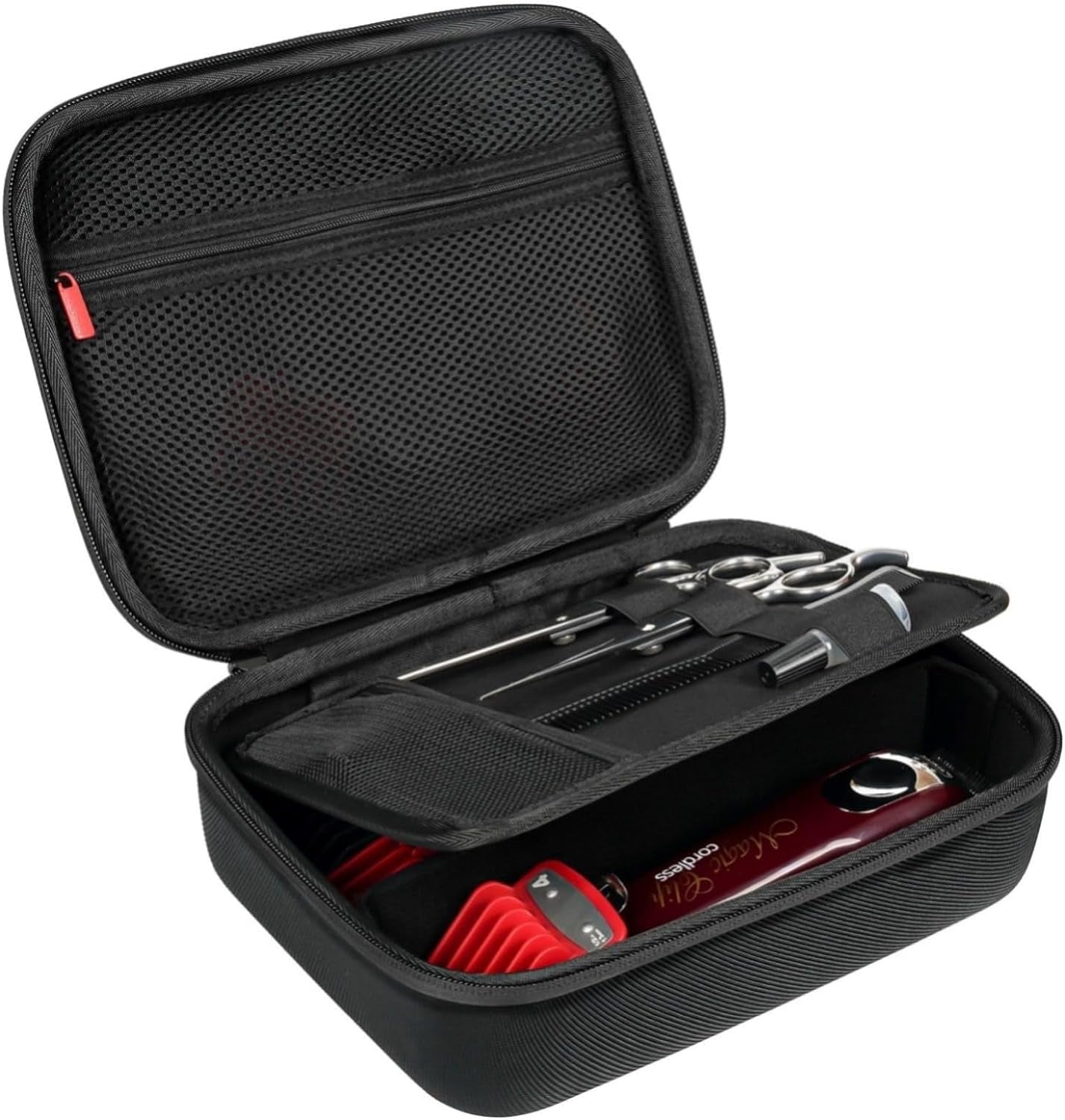 ProCase Hard Travel Case for Hair Clippers, Hair Cutting Barber Supplies Holder, Trimmer Organizer Storage Bag for Hatte