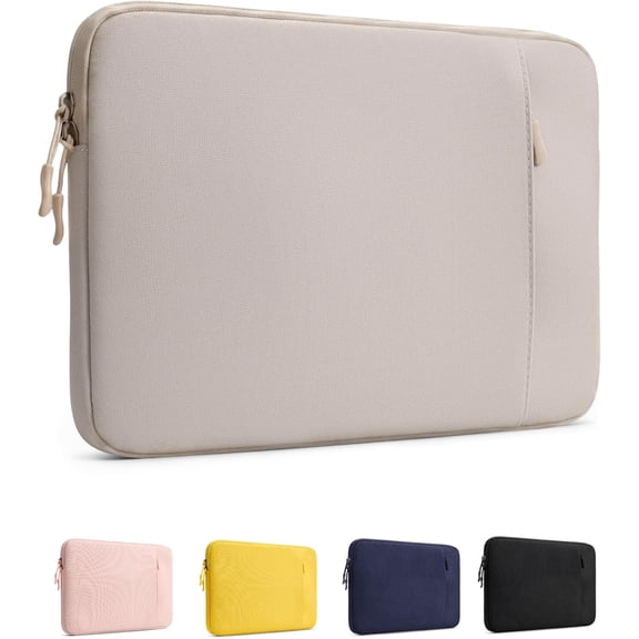 ProCase Laptop Sleeve Protective Case with Soft Lining, Water Resistant Travel Sleeve for MacBook Neo 13" 2026 -Silver