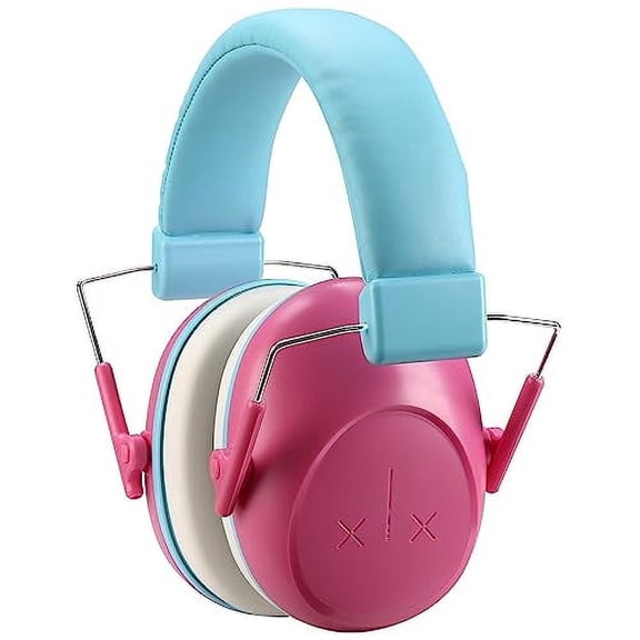 ProCase Noise Cancelling Headphones for Kids, Kids Ear Protection Noise Canceling Ear Muffs for Autism Toddler Child -Pink