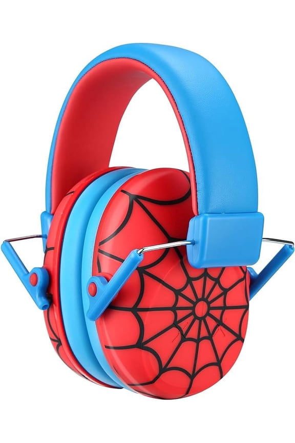 Noise Cancelling Headphones for Kids, Kids Ear Protection Noise Canceling Ear Muffs for Autism Toddler Child -Spider Man