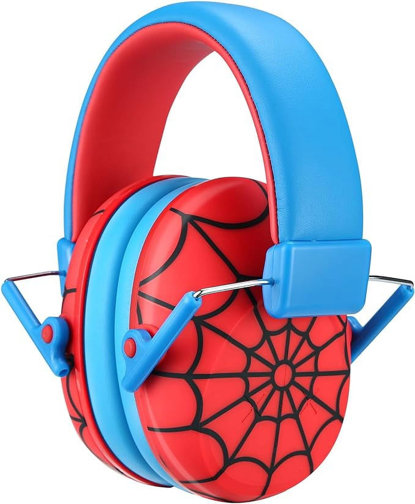 ProCase Kids Noise Cancelling Headphones, Spider Man Adjustable Ear Protection Muffs for Autism